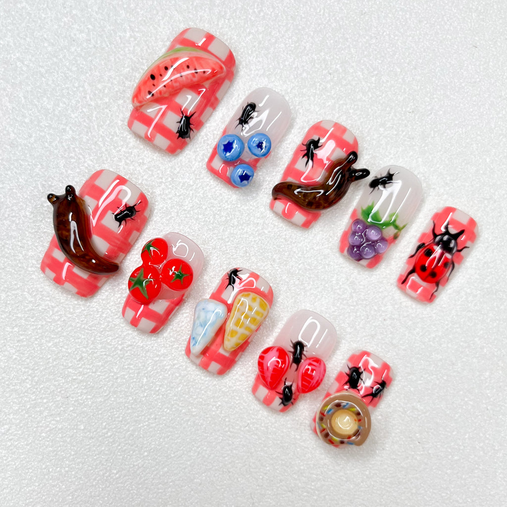 Picnic Ants Nails