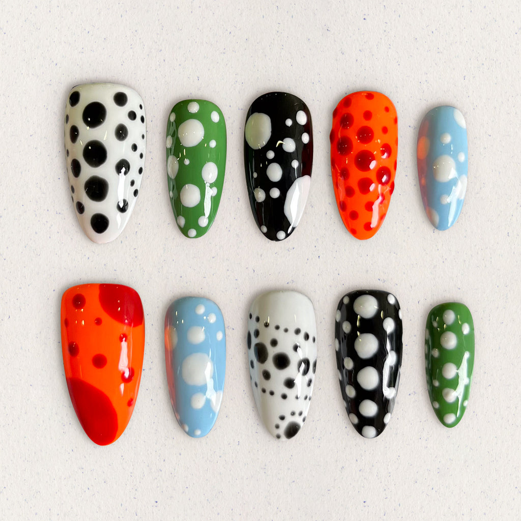 Polka Dot Pop Nails