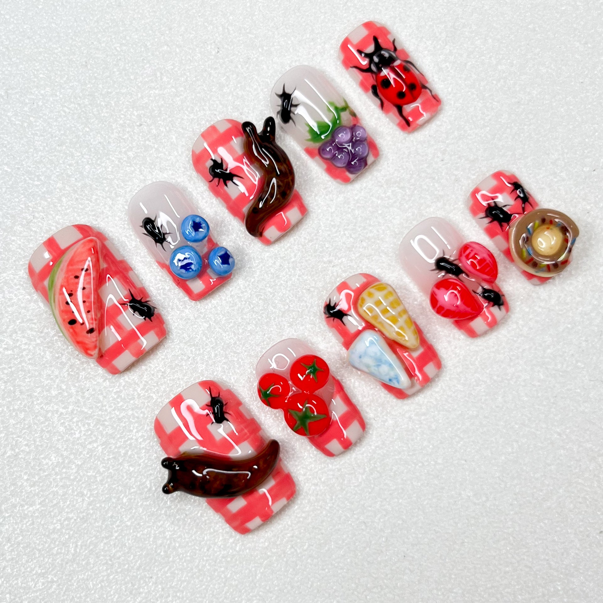 Picnic Ants Nails