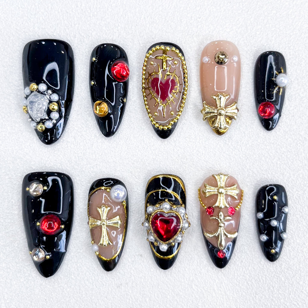 Gothic Romance Nails