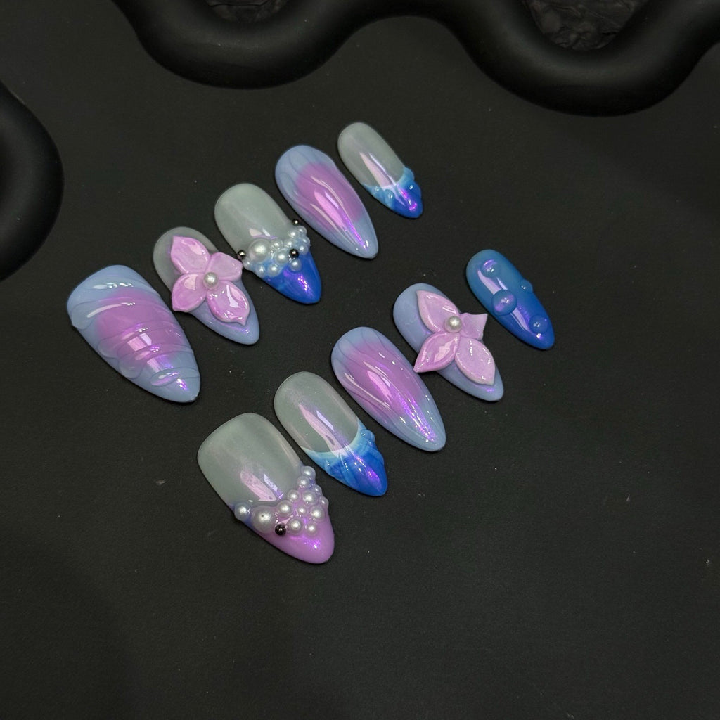 Aurora Bloom Nails