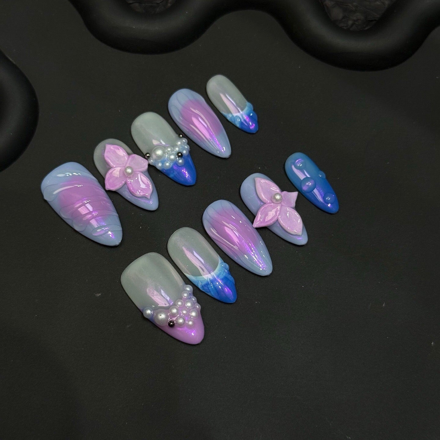Aurora Bloom Nails