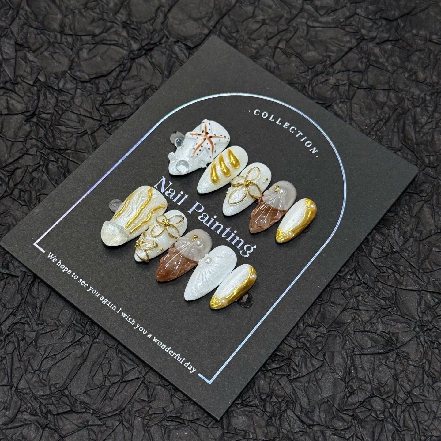 Pearl Ocean Whisper Nails
