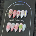Whimsical Butterfly Garden Nails