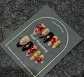 Ruby Bloom Gold French Nails