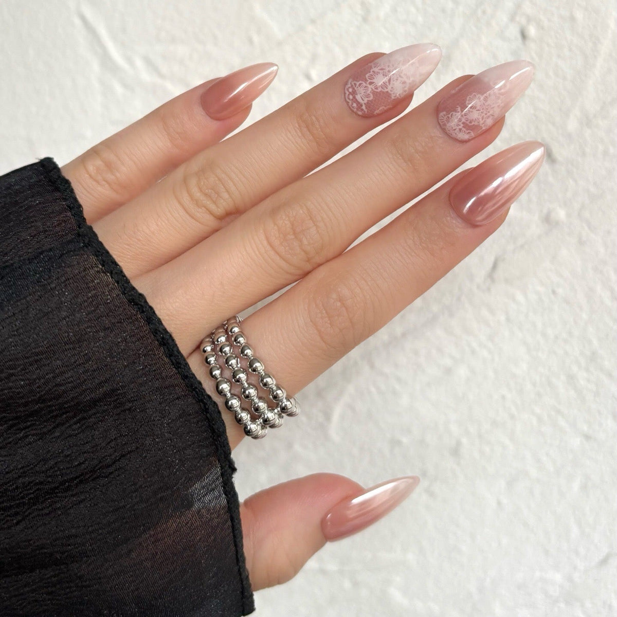 Blush Lace Ombre