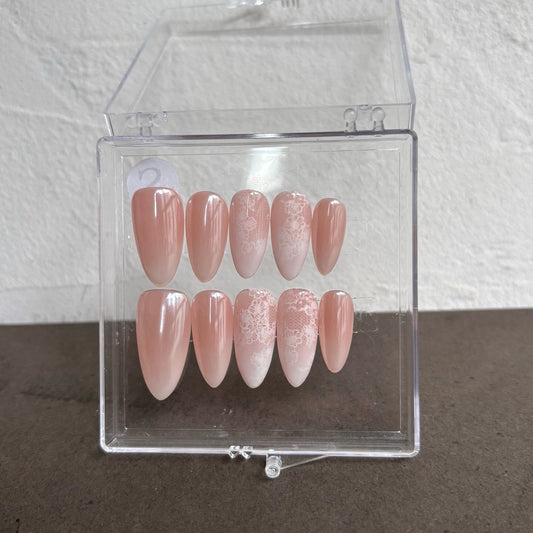 Blush Lace Ombre