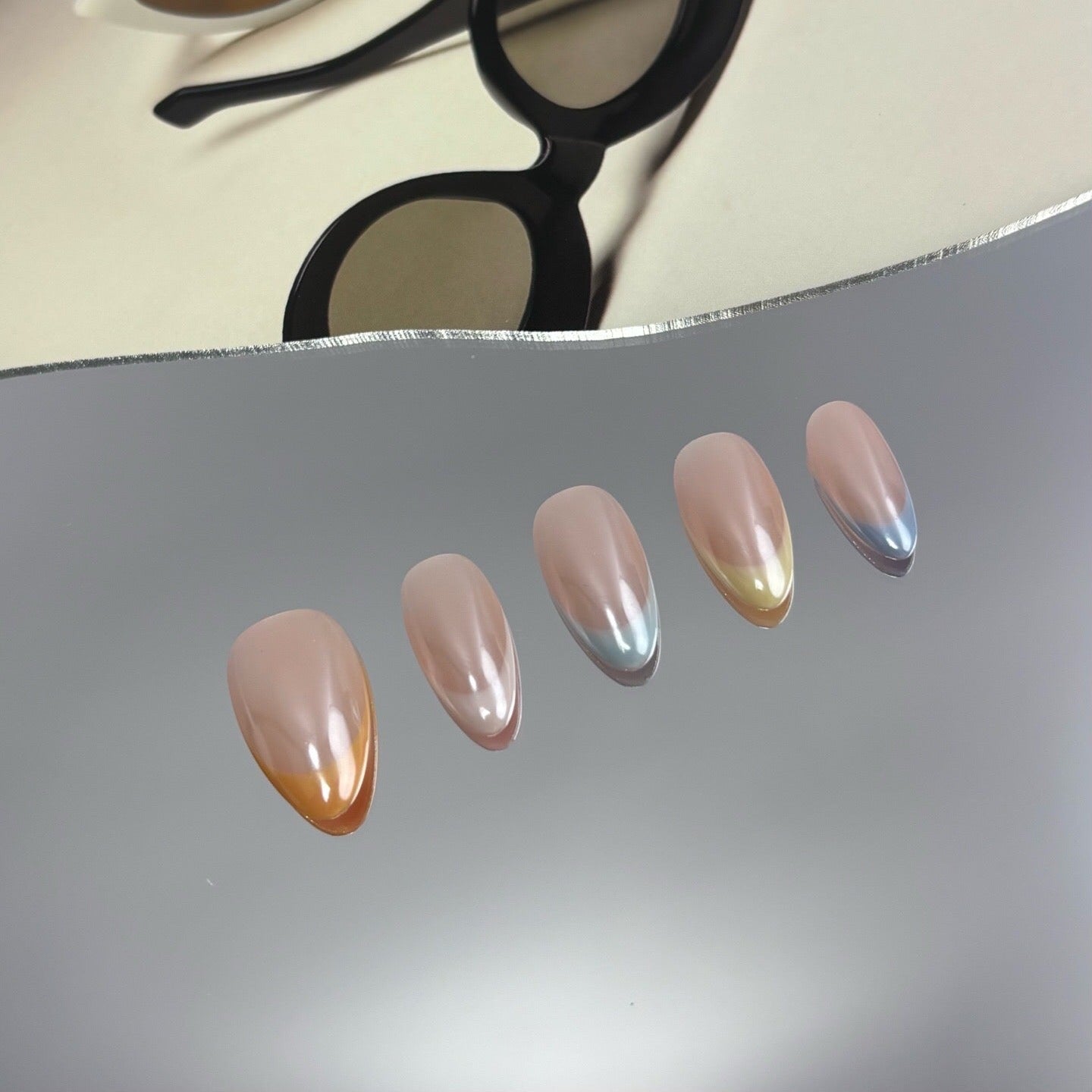 Pastel Breeze  (Short Almond)