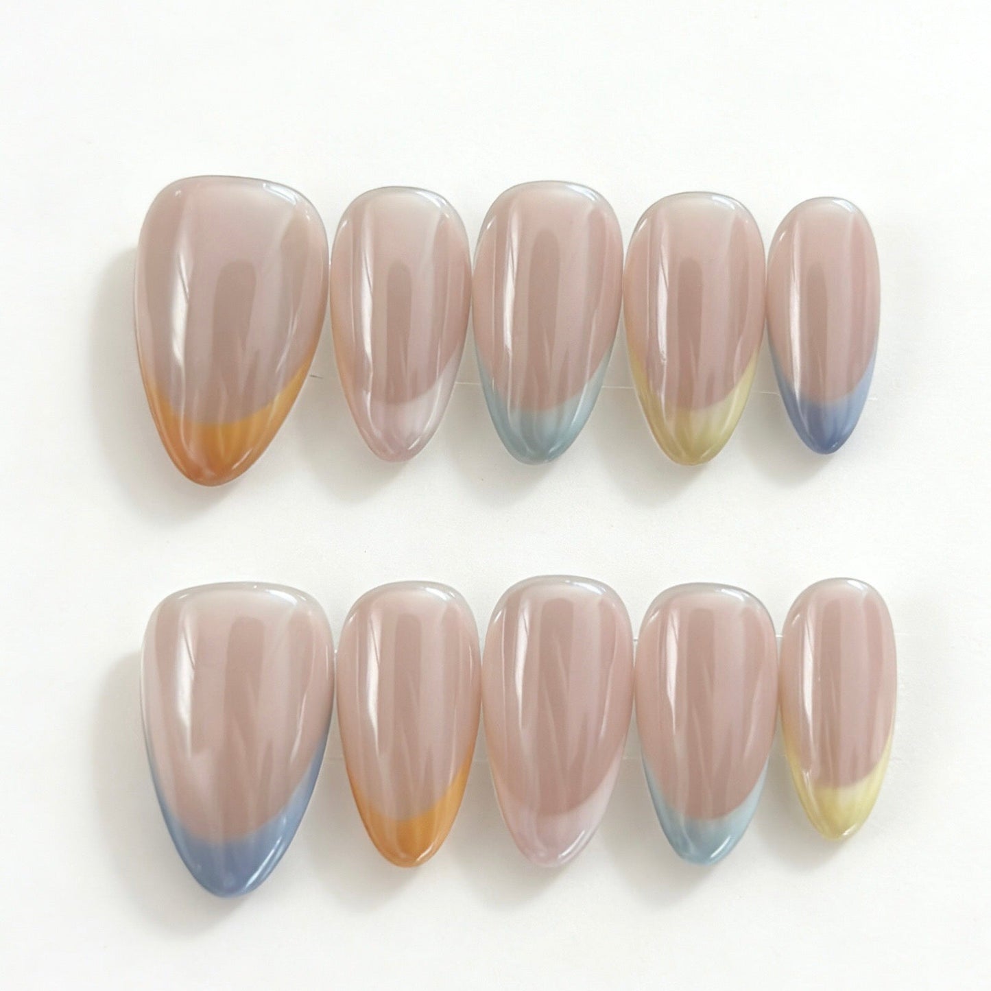 Pastel Breeze  (Short Almond)