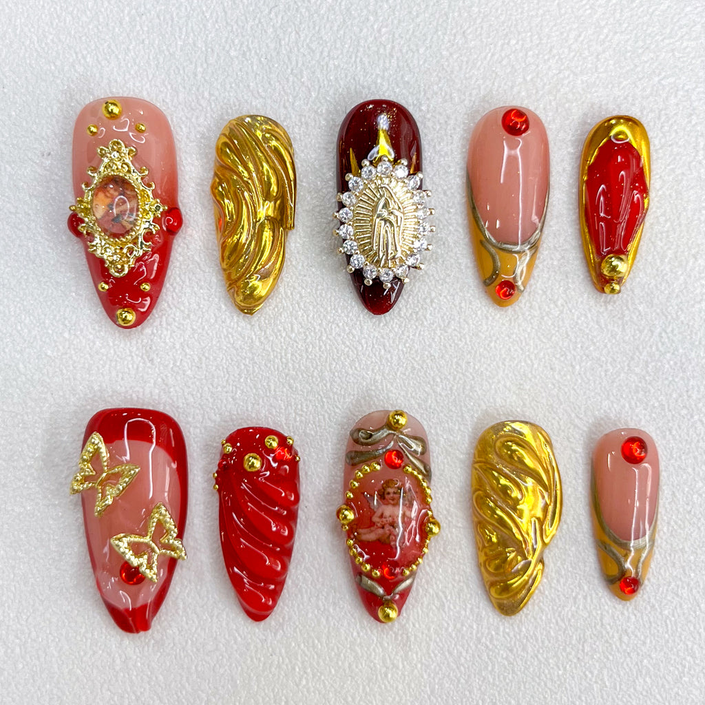 Regal Cherub Nails
