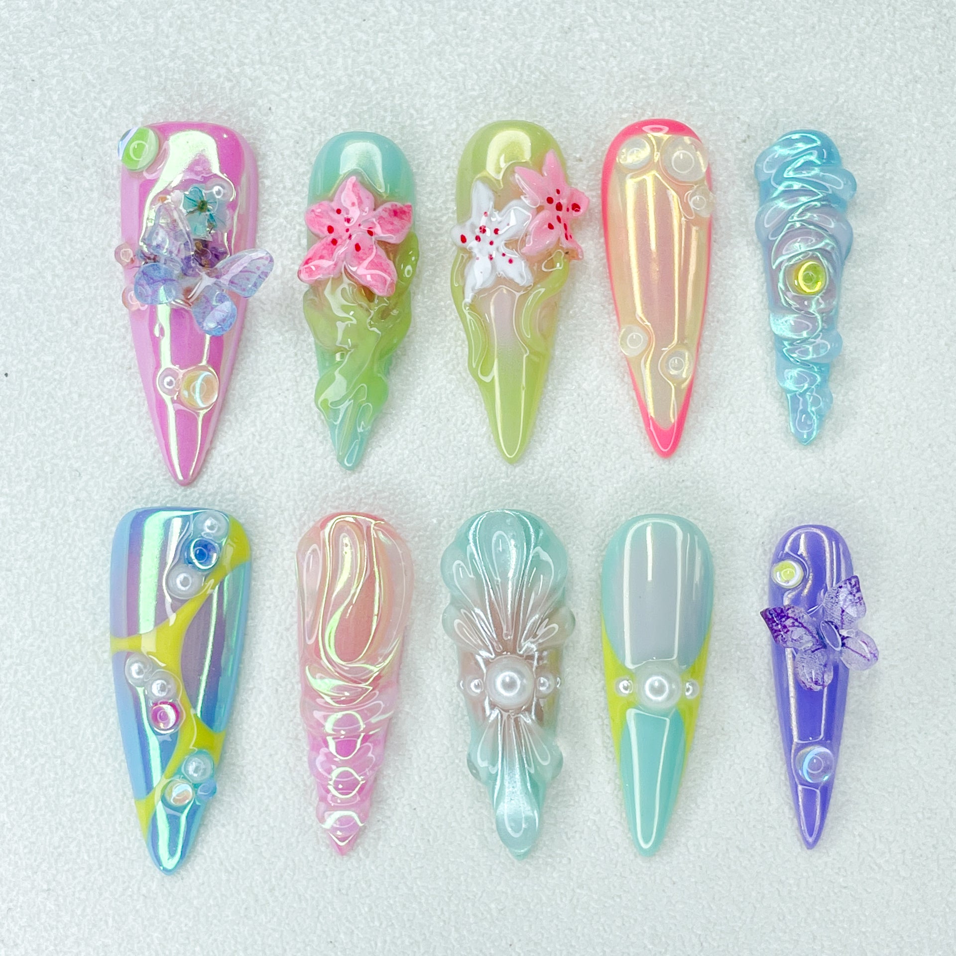 Fairy Glow Nails