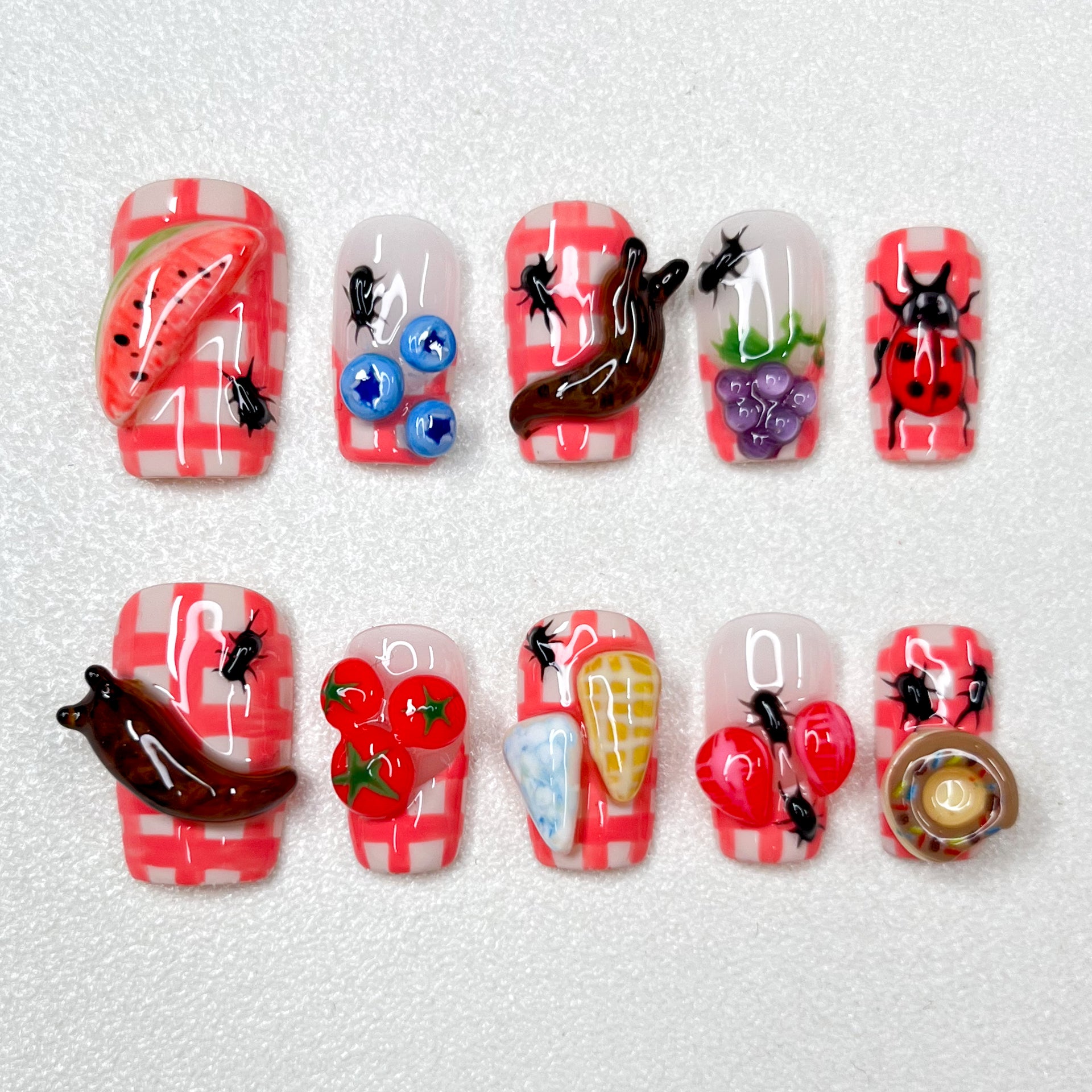 Picnic Ants Nails