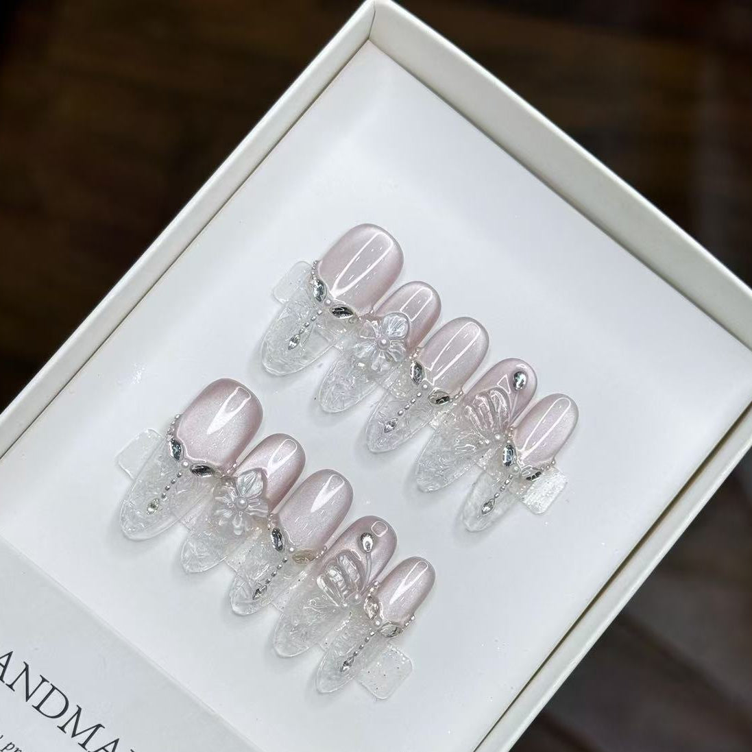 Blush Petal Nails